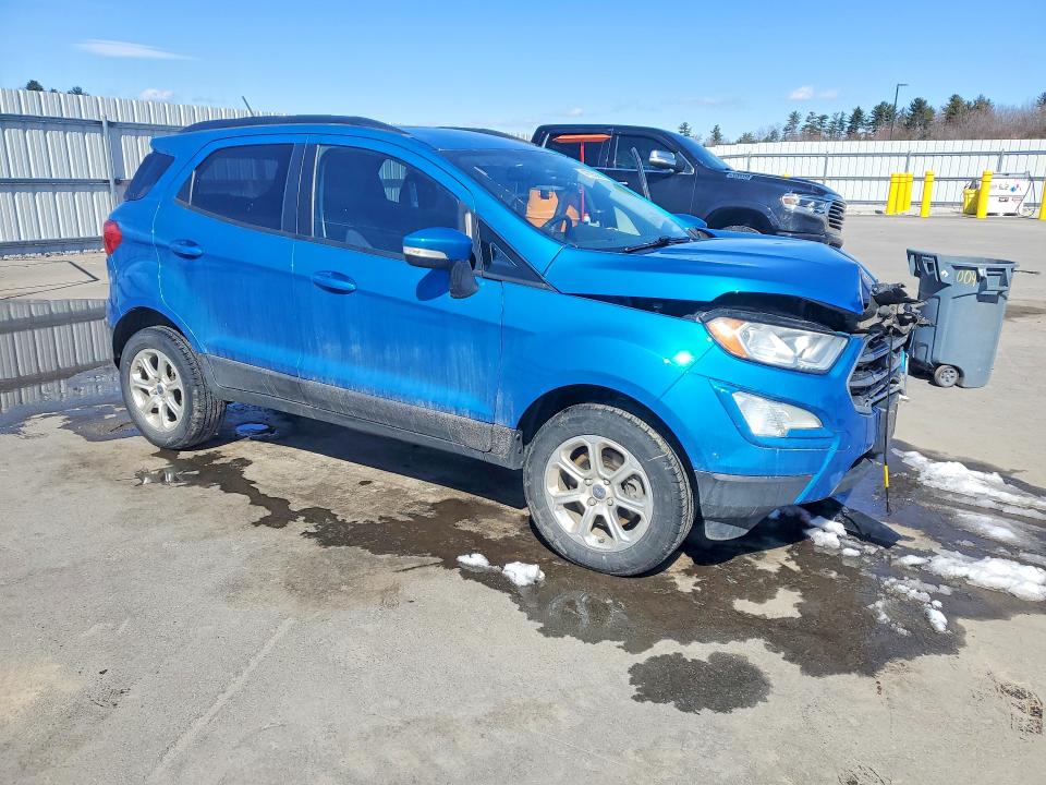 2019 Ford Ecosport VIN MAJ6S3GL6KC257273 COPART salvage auction — FRONT END, Me - Cert Of Title-Salvage Collisio, sold $650 on 2026-07-02 (photo 4)