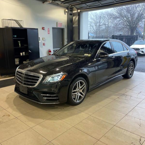 2018 Mercedes-benz S class VIN WDDUG8GB9JA419498 — COPART salvage auction photo