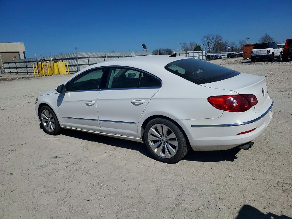 2011 Volkswagen Cc VIN WVWMN7AN4BE710983 COPART salvage auction — UNDERCARRIAGE, IN - BILL OF SALE - PARTS ONLY, sold $500 on 2026-07-31 (photo 2)