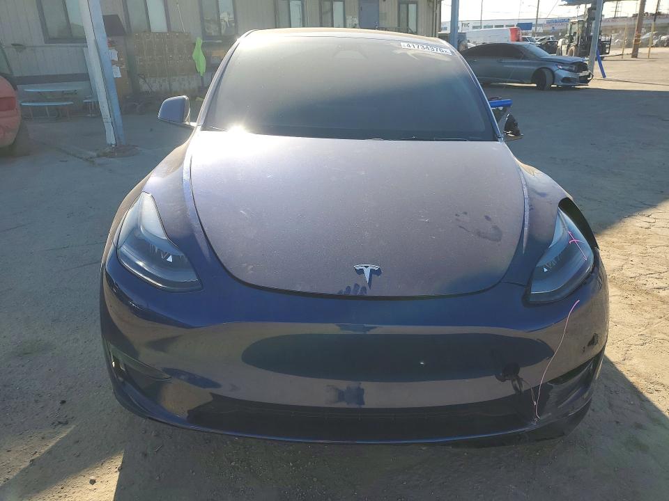 2024 Tesla Model y VIN 7SAYGDED7RF120574 COPART salvage auction — FRONT END, Ca - Salvage Certificate, sold $12,700 on 2026-07-20 (photo 5)