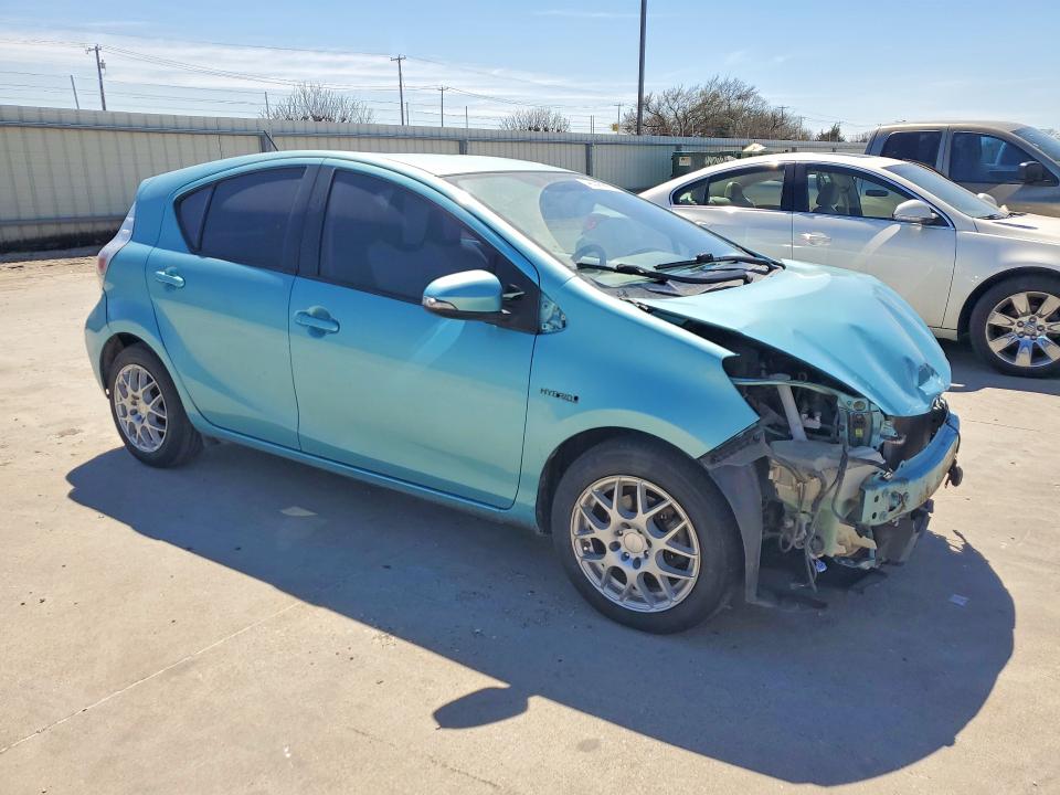 2013 Toyota Prius VIN JTDKDTB33D1054981 COPART salvage auction — FRONT END, ID - SALVAGE CERTIFICATE OF TITLE, sold $1,550 on 2026-07-02 (photo 4)