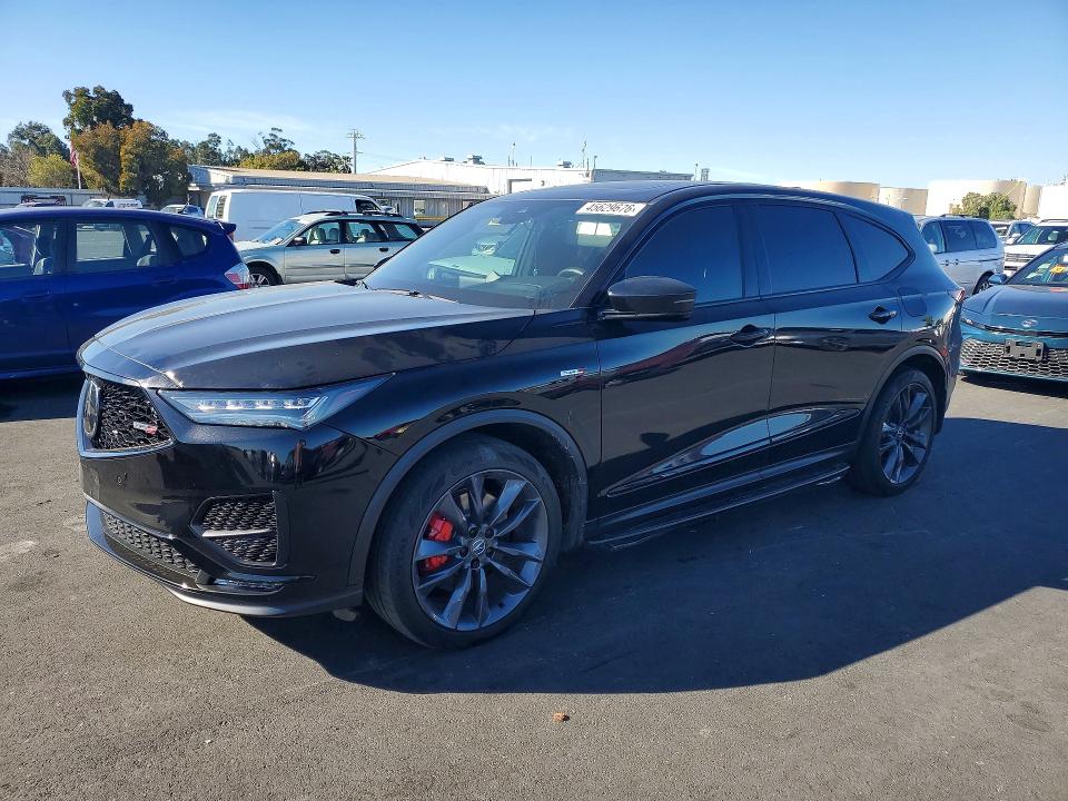 2023 Acura Mdx VIN 5J8YD8H93PL000318 COPART salvage auction — VANDALISM, Ca - Salvage Certificate, sold $26,500 on 2026-07-20 (photo 1)