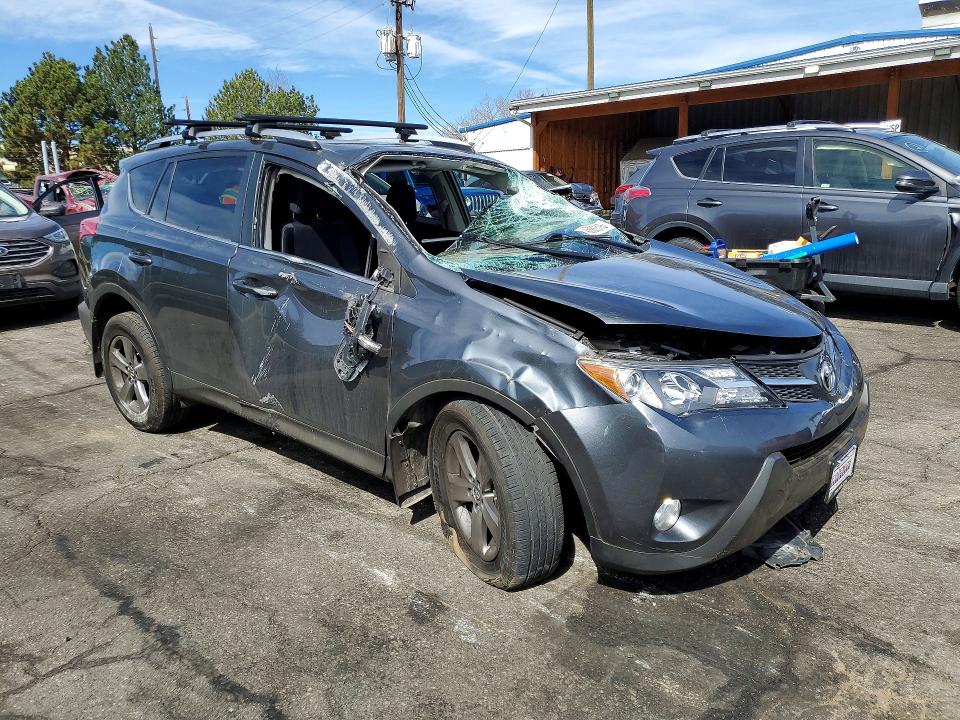 2015 Toyota Rav4 VIN JTMRFREV5FD165333 COPART salvage auction — FRONT END, Co - Salvage Title, sold $1,850 on 2026-07-09 (photo 4)