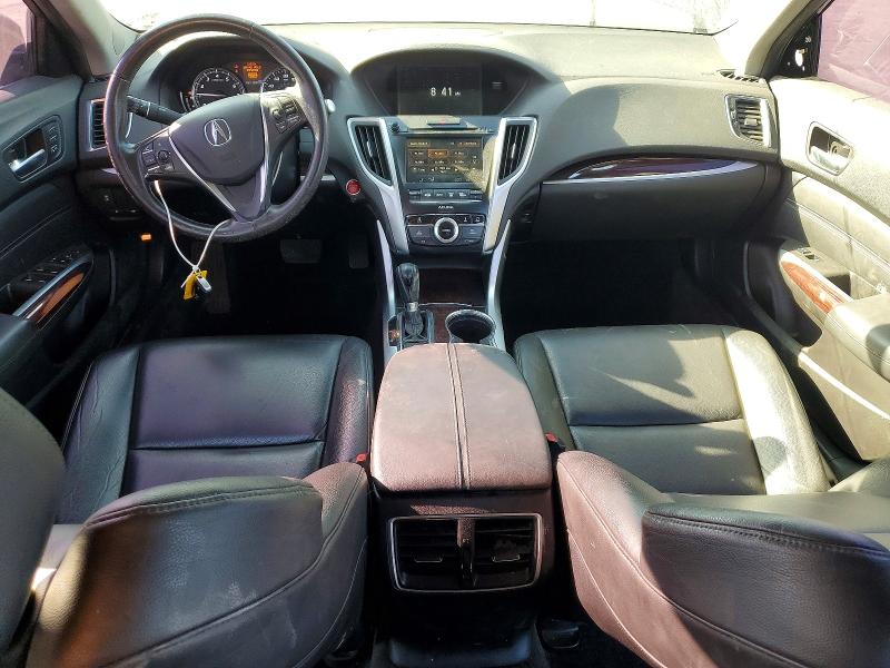 2016 Acura Tlx VIN 19UUB1F37GA001297 COPART salvage auction — FRONT END, Ca - Non-Repairable Vehicle Cert, sold $200 on 2026-07-10 (photo 8)