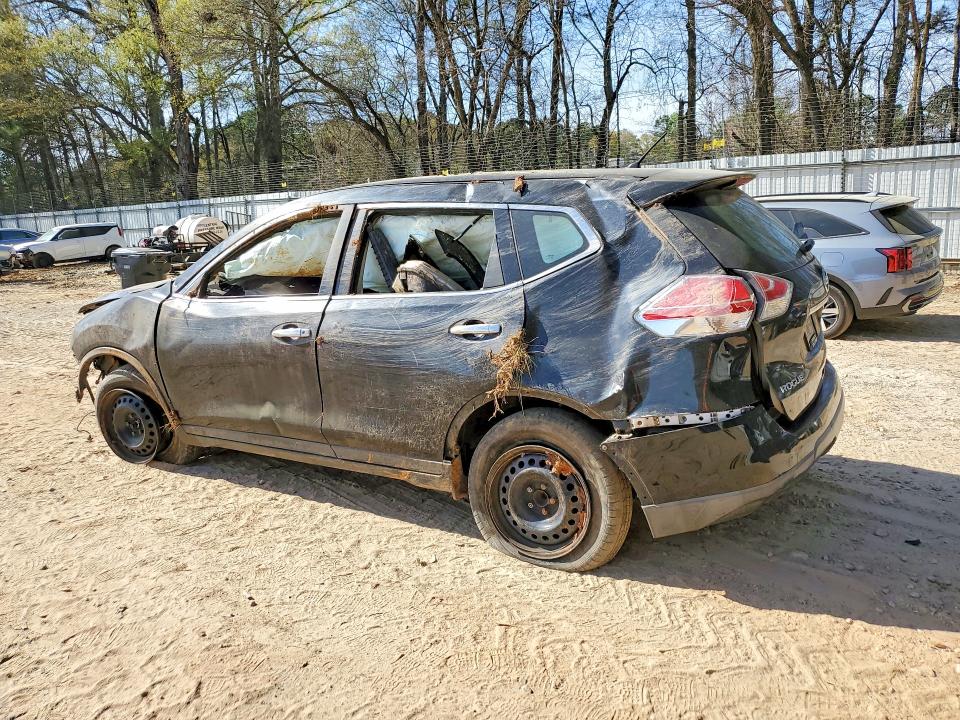 2015 Nissan Rogue VIN KNMAT2MT6FP502801 COPART salvage auction — ALL OVER, GA - BILL OF SALE - PARTS ONLY, sold $250 on 2026-07-31 (photo 2)