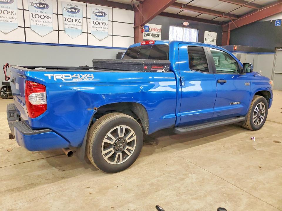 2018 Toyota Tundra VIN 5TFUY5F12JX760088 COPART salvage auction — FRONT END, Mi - Certificate Of Title (P), sold $11,000 on 2026-07-30 (photo 3)