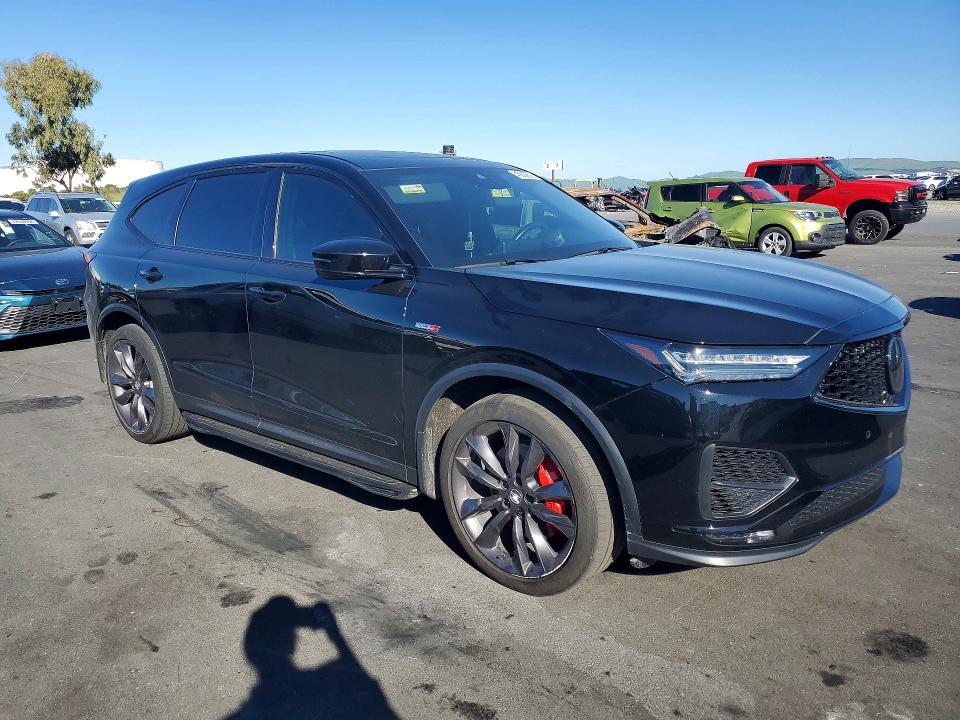 2023 Acura Mdx VIN 5J8YD8H93PL000318 COPART salvage auction — VANDALISM, Ca - Salvage Certificate, sold $26,500 on 2026-07-20 (photo 4)