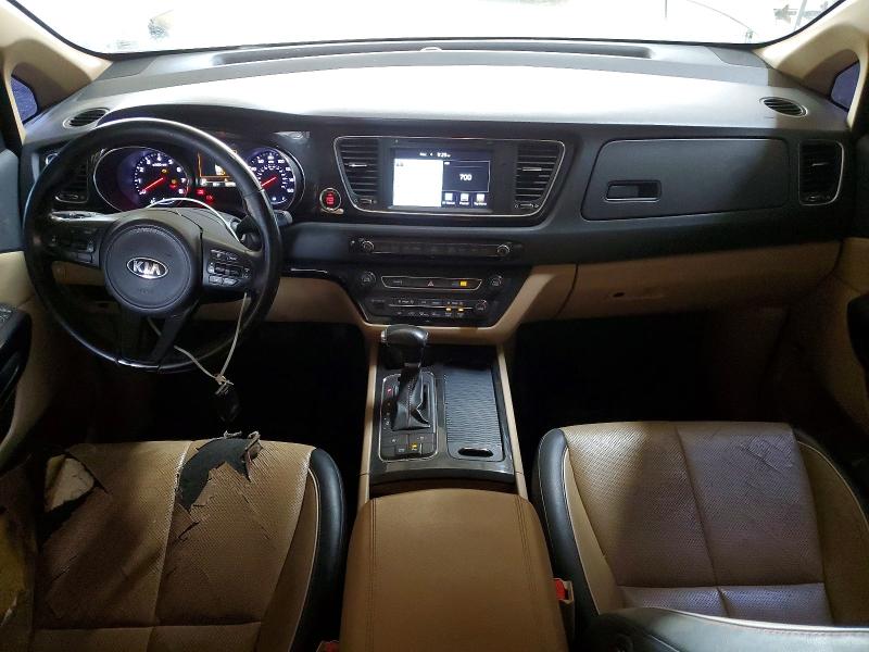 2018 Kia SEDONA VIN KNDMC5C16J6380728 COPART salvage auction — FRONT END, Az - Dealer Only Clean Title, sold $1,750 on 2026-07-20 (photo 8)