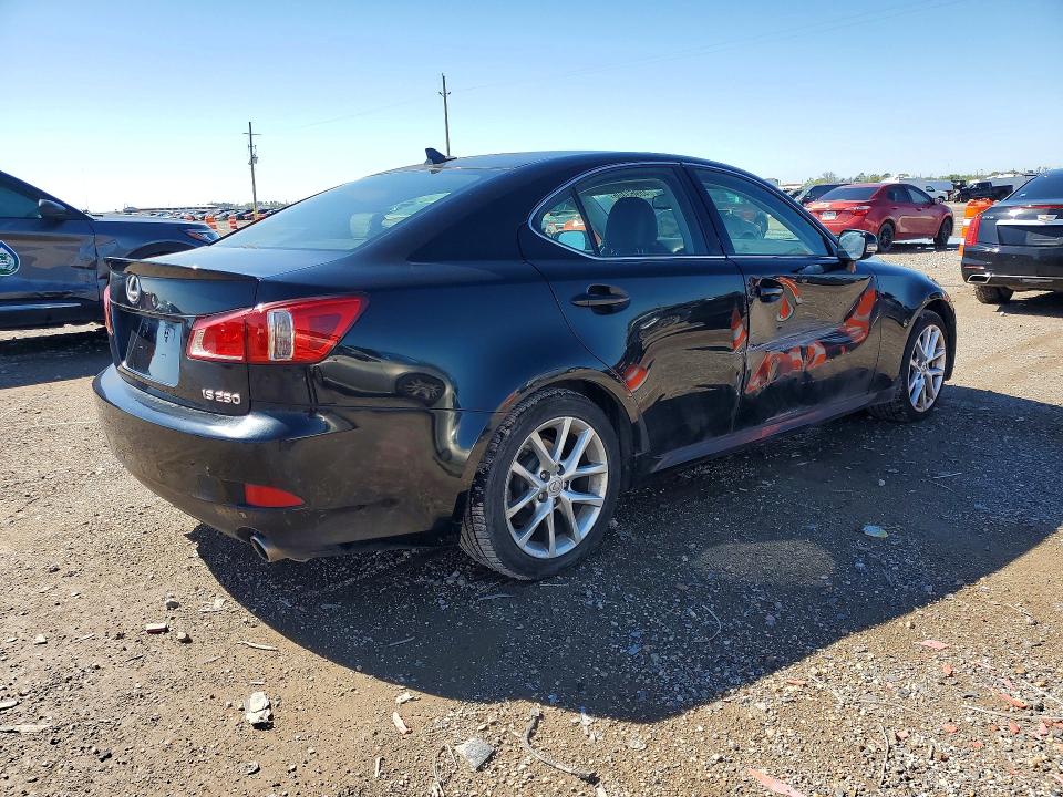 2011 Lexus Is 250 bas VIN JTHBF5C25B5134279 COPART salvage auction — FRONT END, Tx - Certificate Of Title, sold $2,500 on 2026-07-02 (photo 3)