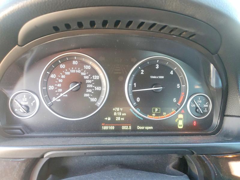 2014 BMW 5 series VIN WBAXA5C54ED689389 COPART salvage auction — MINOR DENT/SCRATCHES, Ca - Dis/Dlr/Exp Only Clean Title (P), sold $5,600 on 2026-07-08 (photo 9)