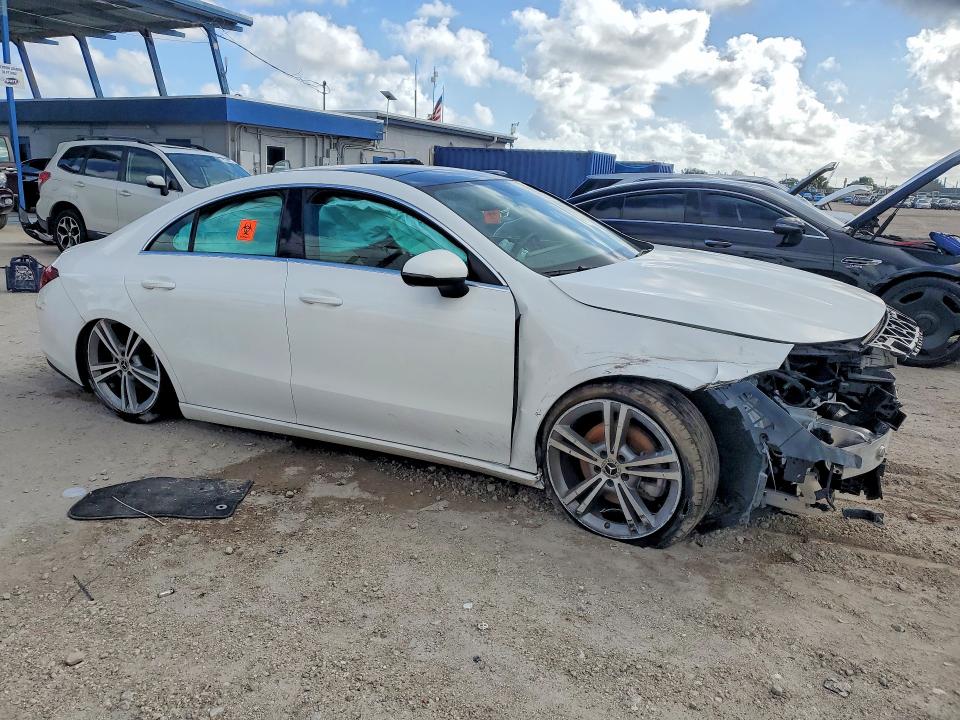 2021 Mercedes-benz Cla-class VIN W1K5J4GB1MN217573 COPART salvage auction — FRONT END, Fl - Certificate Of Title, sold $7,200 on 2026-07-16 (photo 4)