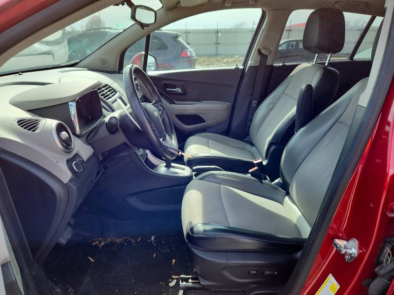 2015 Chevrolet Trax VIN KL7CJRSB1FB061638 COPART salvage auction — SIDE, IL - SALVAGE CERTIFICATE, sold $1,300 on 2026-07-06 (photo 7)