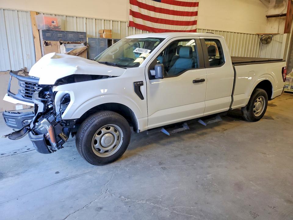 2025 Ford F150 VIN 1FTEX1KP3SKE96825 COPART salvage auction — FRONT END, Ar - Cert Of Title-Salvage, sold $7,800 on 2026-07-06 (photo 1)