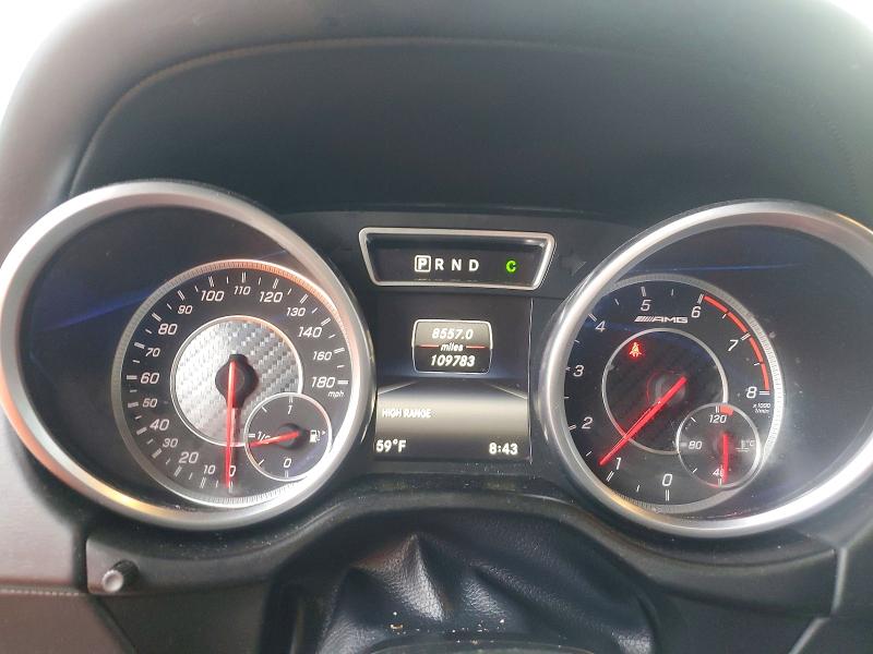 2016 Mercedes-benz G-class VIN WDCYC7FF6GX244794 COPART salvage auction — MINOR DENT/SCRATCHES, Tn - Certificate Of Title (P), sold $66,000 on 2026-07-09 (photo 9)