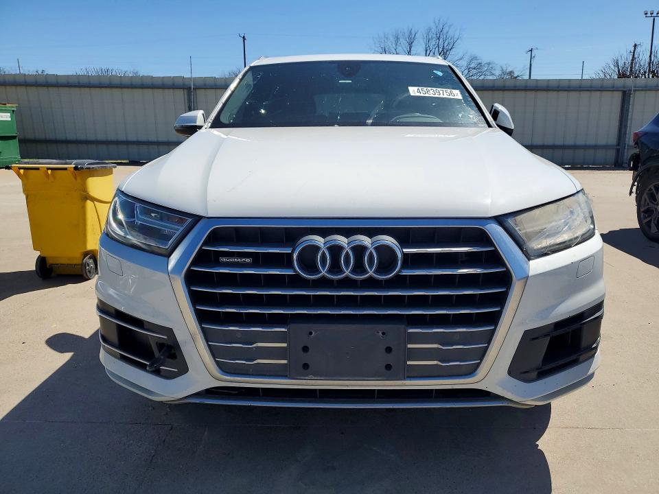 2018 Audi Q7 VIN WA1LHAF75JD002749 COPART salvage auction — FRONT END, Tx - Certificate Of Title, sold $5,100 on 2026-07-06 (photo 5)