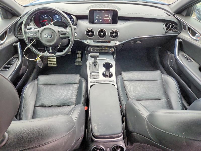 2019 Kia Stinger VIN KNAE35LC6K6045490 COPART salvage auction — SIDE, Wy - Cert Of Title-Salvage, sold $175 on 2026-07-02 (photo 8)