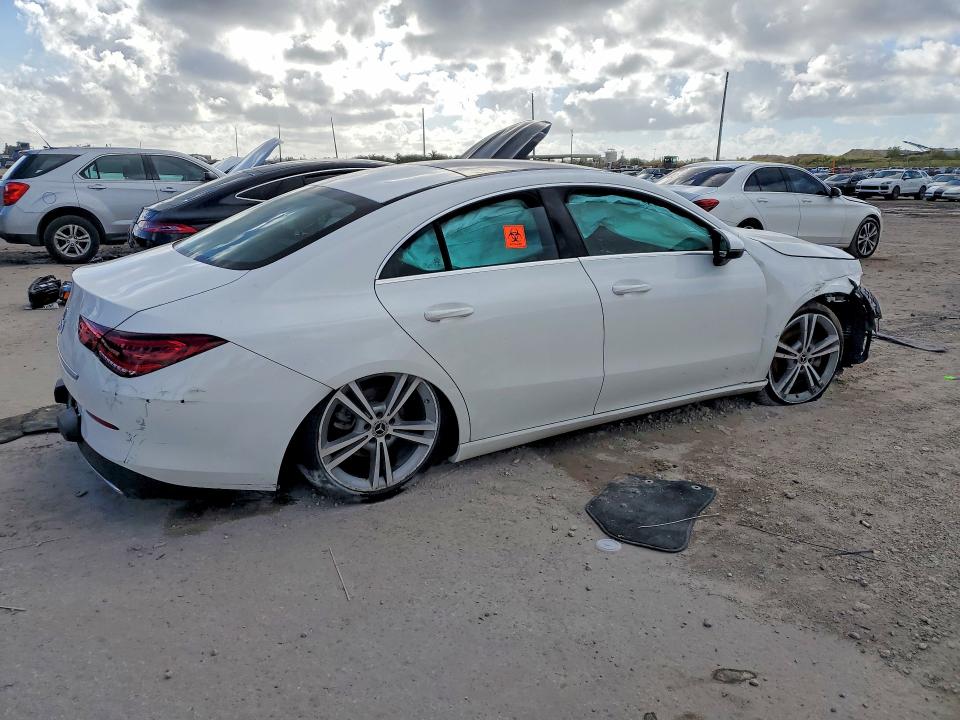 2021 Mercedes-benz Cla-class VIN W1K5J4GB1MN217573 COPART salvage auction — FRONT END, Fl - Certificate Of Title, sold $7,200 on 2026-07-16 (photo 3)