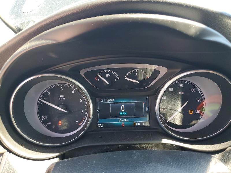 2019 Buick Envision VIN LRBFXCSA4KD024003 COPART salvage auction — FRONT END, Nc - Salvage Certificate Of Title, sold $1,050 on 2026-07-31 (photo 9)