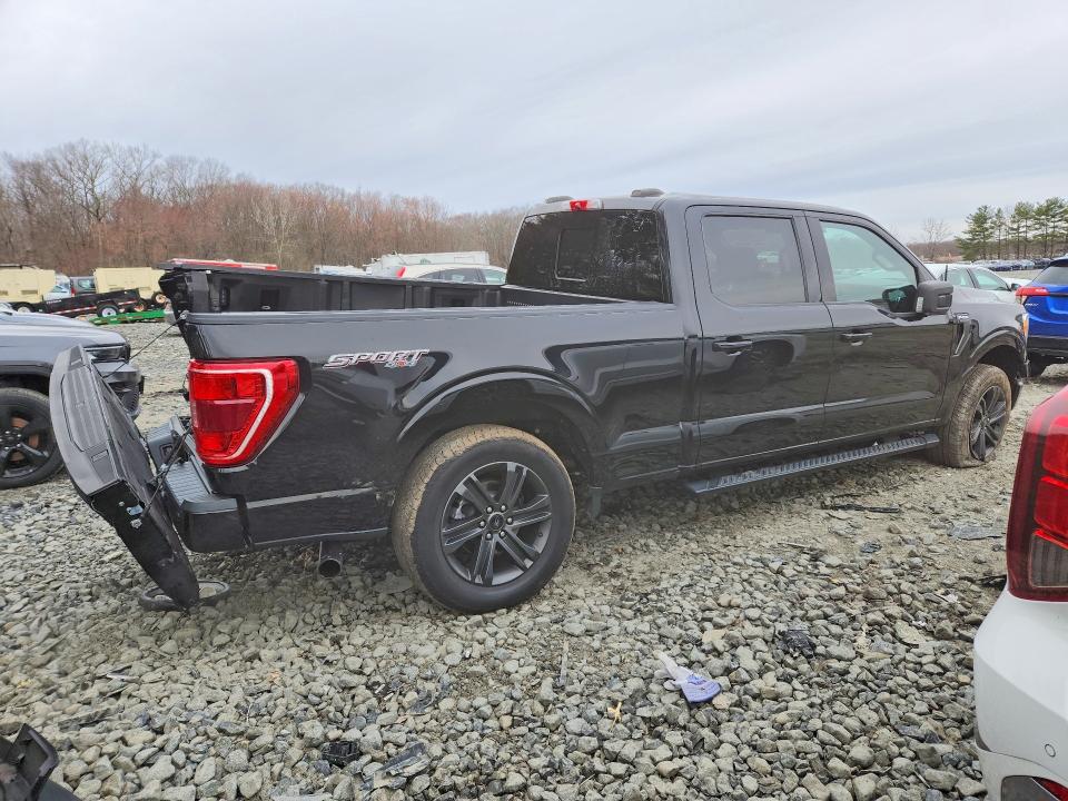 2021 Ford F150 VIN 1FTFW1E86MFB90693 COPART salvage auction — REAR END, Nj - Cert Of Title-Salvage, sold $7,900 on 2026-07-22 (photo 3)