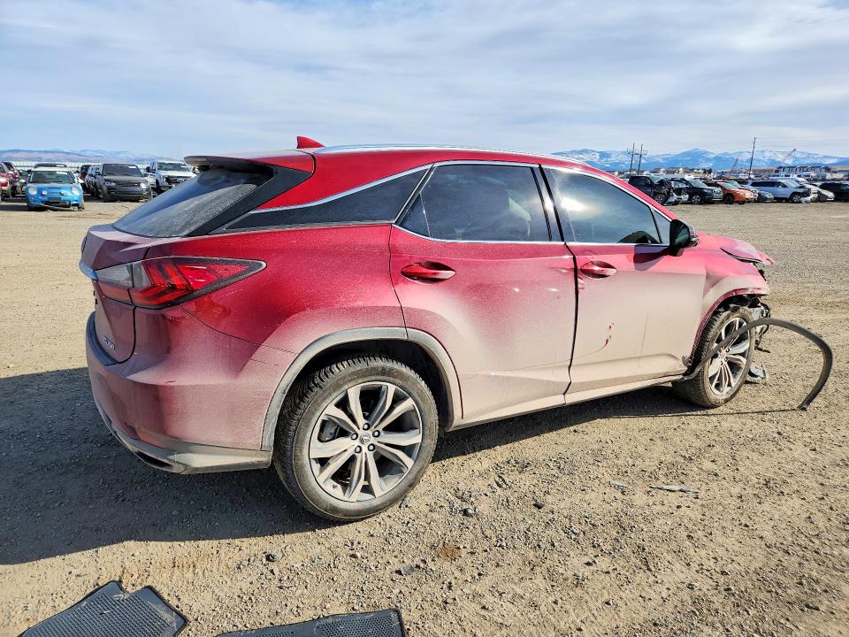 2022 Lexus Rx350 VIN 2T2HZMDA2NC347406 COPART salvage auction — FRONT END, Mt - Salvage Certificate Of A Vehic, sold $15,000 on 2026-07-14 (photo 3)