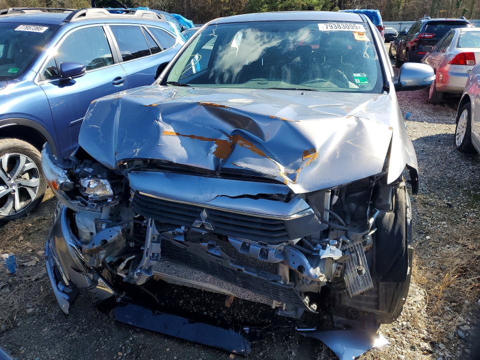 2019 Mitsubishi Outlander VIN JA4AR3AU5KU018853 COPART salvage auction — FRONT END, Va - Certificate Of Title, sold $2,900 on 2026-07-28 (photo 5)