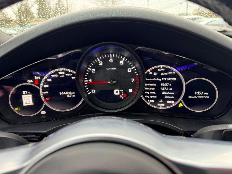 2021 Porsche Cayenne VIN WP1AA2AY2MDA03187 COPART salvage auction — Normal Wear, CA - CERTIFICATE OF TITLE (P), sold $20,900 on 2026-04-17 (photo 7)