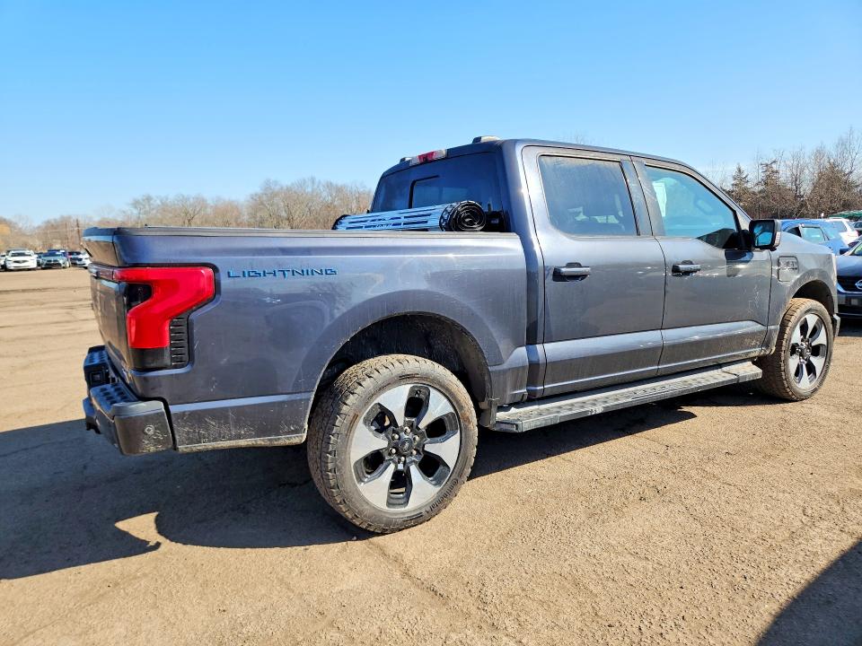 2022 Ford F150 VIN 1FT6W1EV7NWG03499 COPART salvage auction — REAR END, Ct - Cert Of Title-Salvage, sold $34,750 on 2026-07-07 (photo 3)