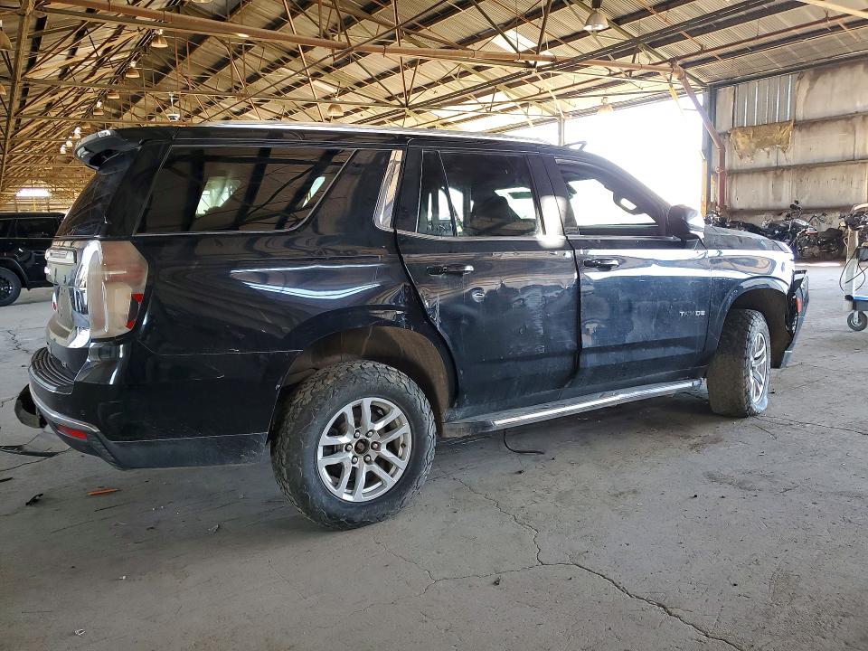 2021 Chevrolet Tahoe VIN 1GNSKNKD1MR360175 COPART salvage auction — FRONT END, Az - Cert Of Title- Non Repair, sold $9,200 on 2026-07-29 (photo 3)