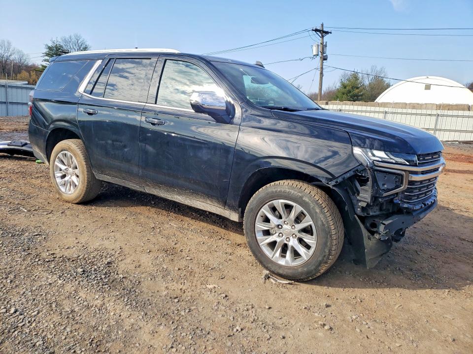 2023 Chevrolet Tahoe VIN 1GNSKSKD6PR466186 COPART salvage auction — Front End, NJ - CERTIFICATE OF TITLE, sold $22,000 on 2026-06-09 (photo 4)
