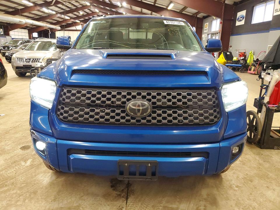 2018 Toyota Tundra VIN 5TFUY5F12JX760088 COPART salvage auction — FRONT END, Mi - Certificate Of Title (P), sold $11,000 on 2026-07-30 (photo 5)