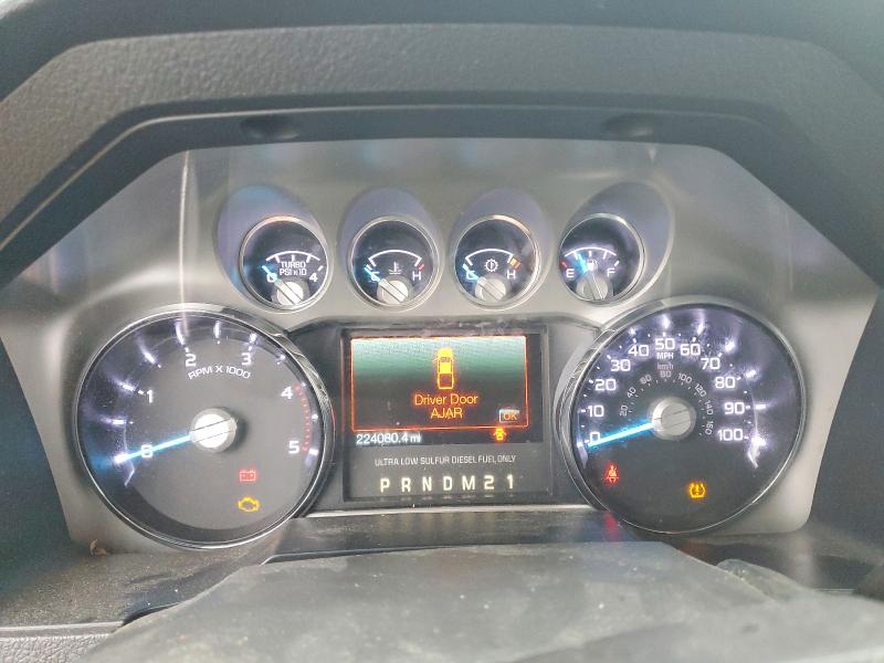 2015 Ford F350 VIN 1FT8W3BT4FEA38384 COPART salvage auction — SIDE, Il - Salvage Certificate, sold $1,150 on 2026-07-01 (photo 9)