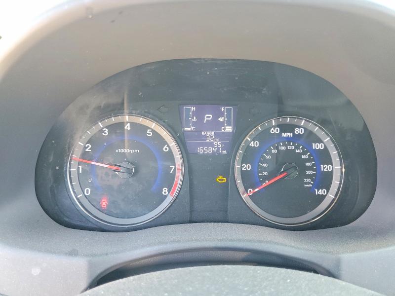 2017 Hyundai Accent VIN KMHCT4AE0HU183292 COPART salvage auction — FRONT END, Ca - Dis/Dlr/Exp Only Clean Title, sold $1,450 on 2026-07-31 (photo 9)