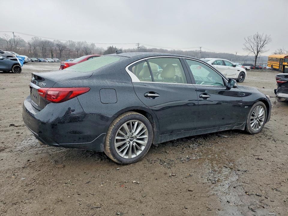 2020 Infiniti Q50 VIN JN1EV7AR3LM250488 COPART salvage auction — MECHANICAL, Md - Certificate Of Title, sold $6,100 on 2026-07-30 (photo 3)