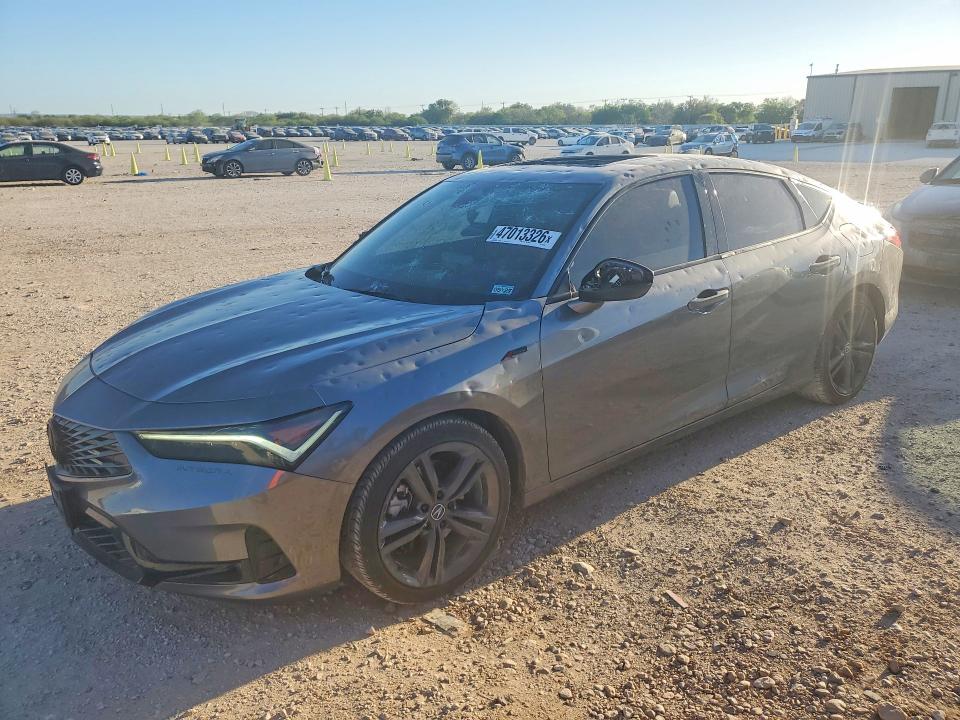 2025 Acura Integra VIN 19UDE4H38SA014008 COPART salvage auction — HAIL, Tx - Certificate Of Title, sold $4,750 on 2026-07-02 (photo 1)