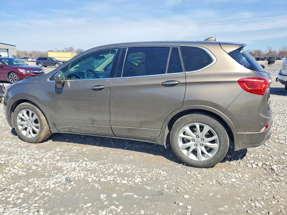 2019 Buick Envision VIN LRBFXBSA3KD017893 COPART salvage auction — WATER/FLOOD, Il - Salvage Cert-Flood, sold $1,150 on 2026-07-08 (photo 2)