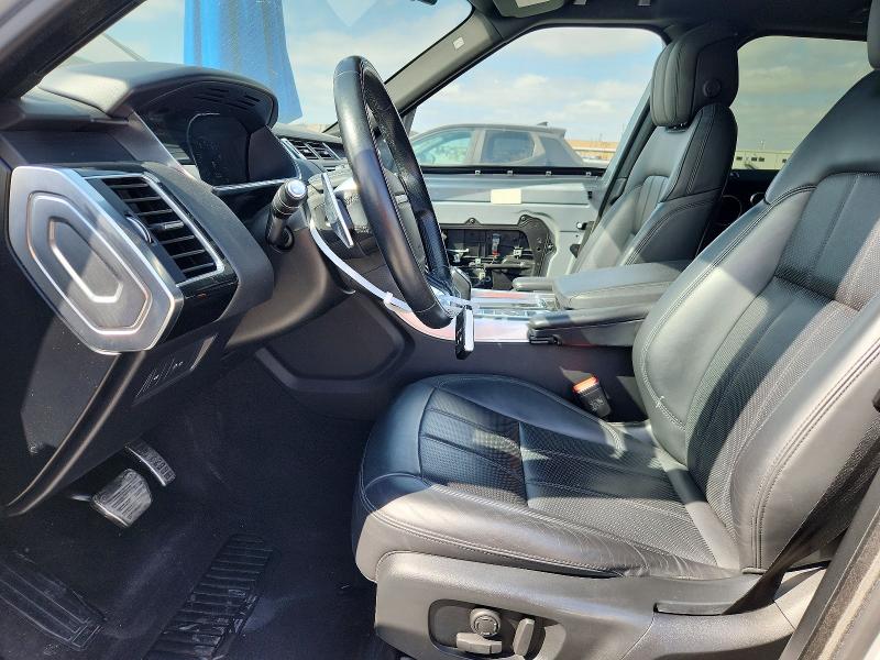2022 Land Rover Range Rover Sport VIN SALWR2SUXNA218761 COPART salvage auction — Front End, TX - SALVAGE VEHICLE TITLE, sold $17,800 on 2026-04-09 (photo 7)