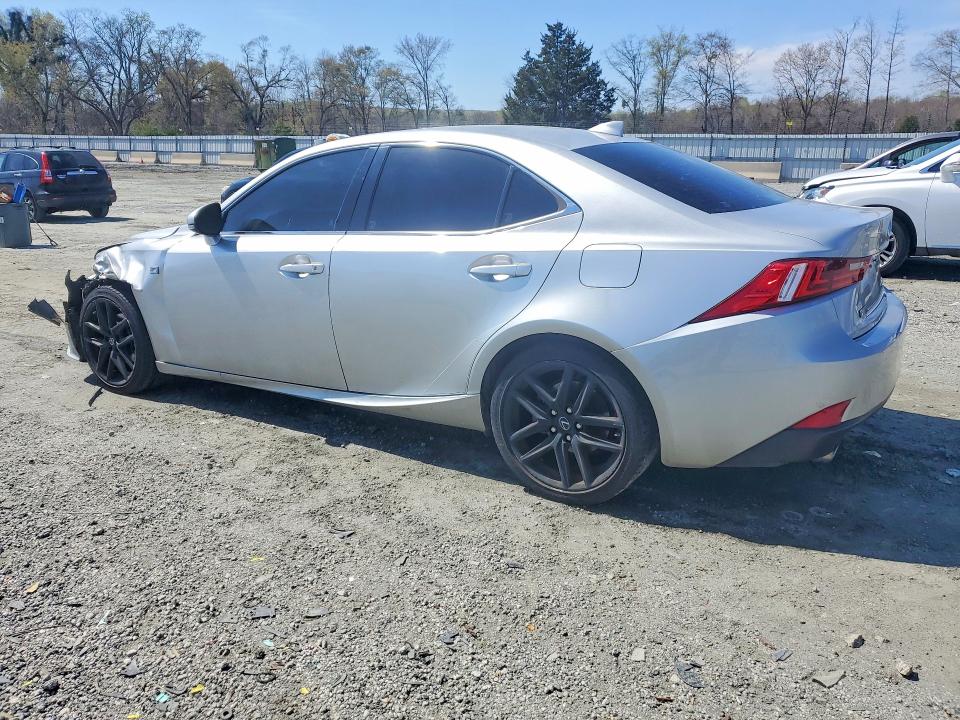 2014 Lexus Is VIN JTHBF1D22E5025158 COPART salvage auction — FRONT END, Sc - Cert Of Title-Salvage, sold $3,750 on 2026-07-06 (photo 2)