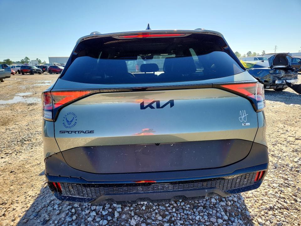 2025 Kia Sportage VIN 5XYK6CDFXSG319250 COPART salvage auction — FRONT END, Al - Cert Of Title-Salvage Title, sold $9,300 on 2026-07-10 (photo 6)