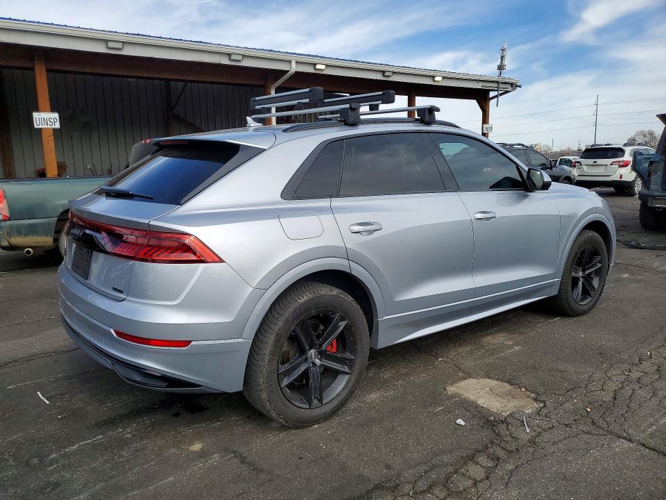 2019 Audi Q8 VIN WA1AVAF11KD017312 COPART salvage auction — MINOR DENT/SCRATCHES, Co - Dis/Dlr/Exp Only Clean Title, sold $12,500 on 2026-07-21 (photo 3)