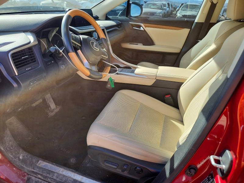 2022 Lexus Rx350 VIN 2T2HZMDA2NC347406 COPART salvage auction — FRONT END, Mt - Salvage Certificate Of A Vehic, sold $15,000 on 2026-07-14 (photo 7)