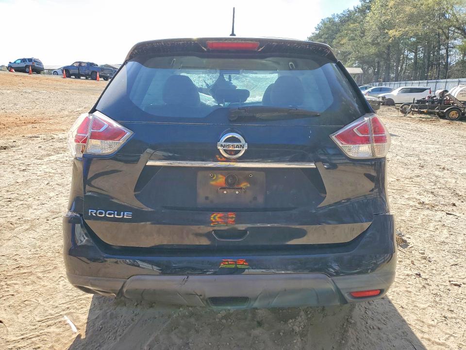 2015 Nissan Rogue VIN KNMAT2MT6FP502801 COPART salvage auction — ALL OVER, GA - BILL OF SALE - PARTS ONLY, sold $250 on 2026-07-31 (photo 6)