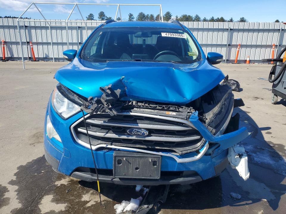 2019 Ford Ecosport VIN MAJ6S3GL6KC257273 COPART salvage auction — FRONT END, Me - Cert Of Title-Salvage Collisio, sold $650 on 2026-07-02 (photo 5)