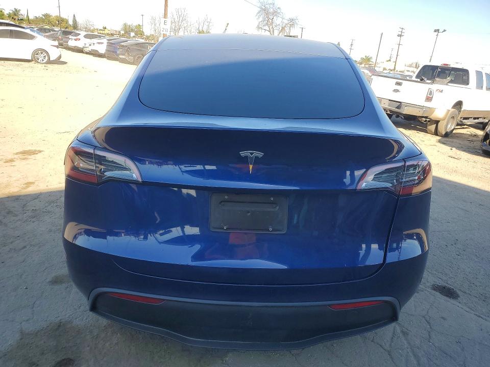 2024 Tesla Model y VIN 7SAYGDED7RF120574 COPART salvage auction — FRONT END, Ca - Salvage Certificate, sold $12,700 on 2026-07-20 (photo 6)