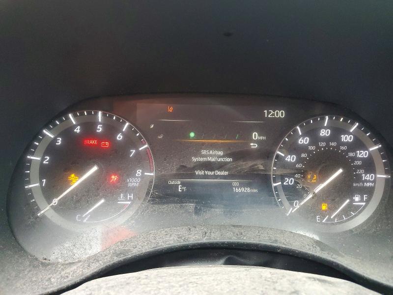 2020 Toyota Highlander VIN 5TDHZRBH8LS503177 COPART salvage auction — REAR END, In - Certificate Of Title, sold $11,900 on 2026-07-20 (photo 9)