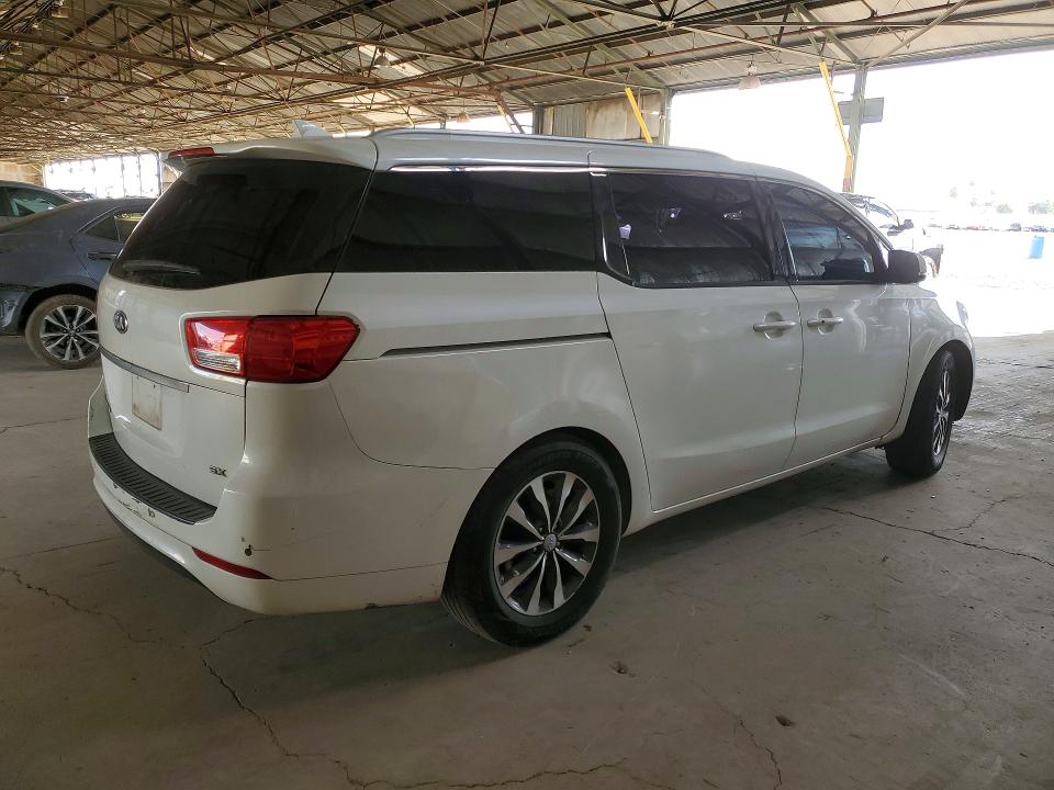 2018 Kia SEDONA VIN KNDMC5C16J6380728 COPART salvage auction — FRONT END, Az - Dealer Only Clean Title, sold $1,750 on 2026-07-20 (photo 3)