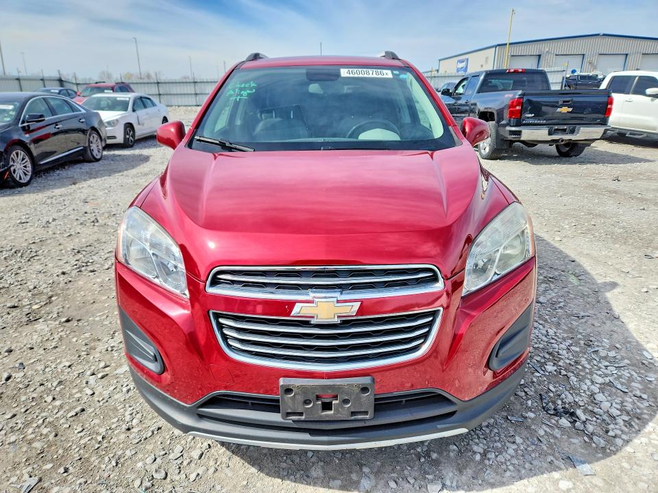 2015 Chevrolet Trax VIN KL7CJRSB1FB061638 COPART salvage auction — SIDE, IL - SALVAGE CERTIFICATE, sold $1,300 on 2026-07-06 (photo 5)