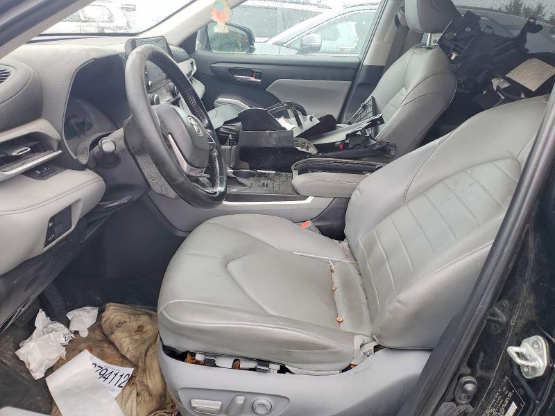 2020 Toyota Highlander VIN 5TDHZRBH8LS503177 COPART salvage auction — REAR END, In - Certificate Of Title, sold $11,900 on 2026-07-20 (photo 7)