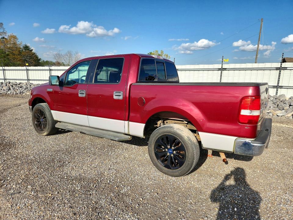 2005 Ford F150 VIN 1FTPW14535KE36491 COPART salvage auction — MINOR DENT/SCRATCHES, Al - Certificate Of Title, sold $600 on 2026-07-02 (photo 2)
