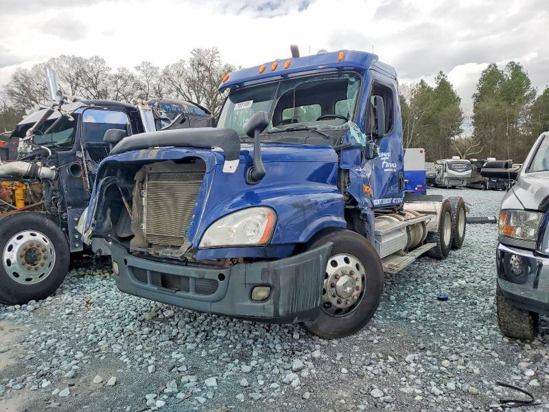 2010 Freightliner Cascadia VIN 1FUJGEBG1ASAT5199 COPART salvage auction — ROLLOVER, ST, sold $375 on 2026-07-30 (photo 2)