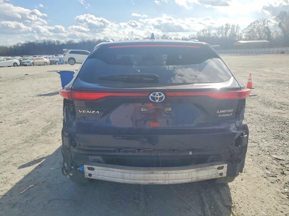 2021 Toyota Venza VIN JTEAAAAH5MJ003449 COPART salvage auction — REAR END, SC - CERT OF TITLE-SALVAGE, sold $15,900 on 2026-07-06 (photo 6)